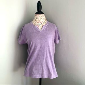 Woolrich Lavender 100% Cotton Tee